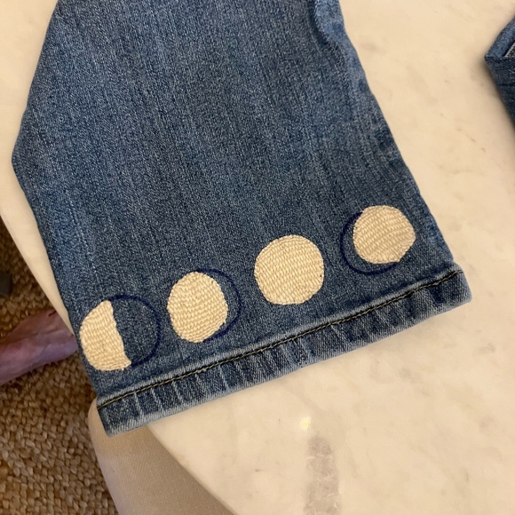 Celestial Hand embroidered LRL jeans - Picture 5 of 9